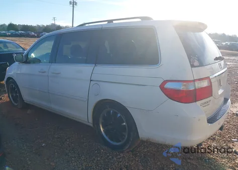 2007 Honda Odyssey Touring из США, поврежденный, VIN 5FNRL38897B088701